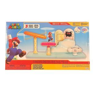 Super Mario Cloud Playset Mario Figure Interactive Jakks Pacific Nintendo New